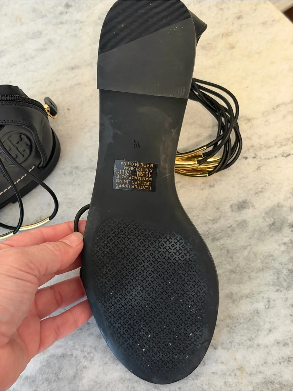 Tory Burch black multi
